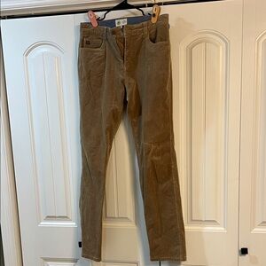 The Territory Ahead Men's Brown Corduroy Pants